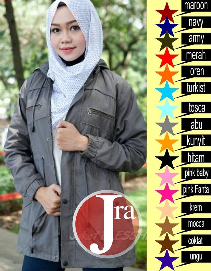 Jual JAKET PARKA KANVAS CEWEK Low Price!