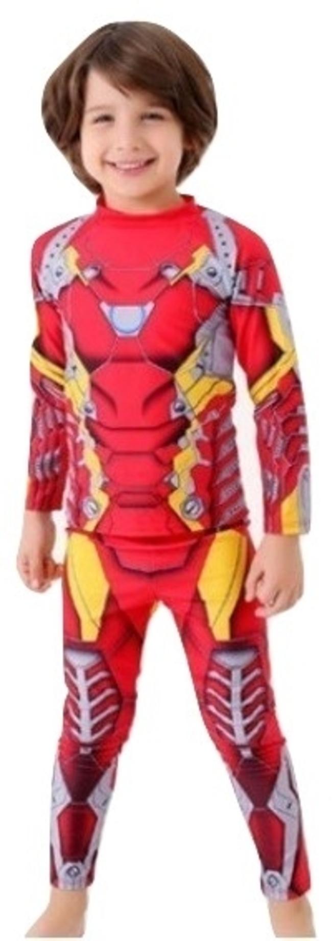 Chloe's Clozette Baju Renang Anak Kostum Superhero Iron Man BR-09