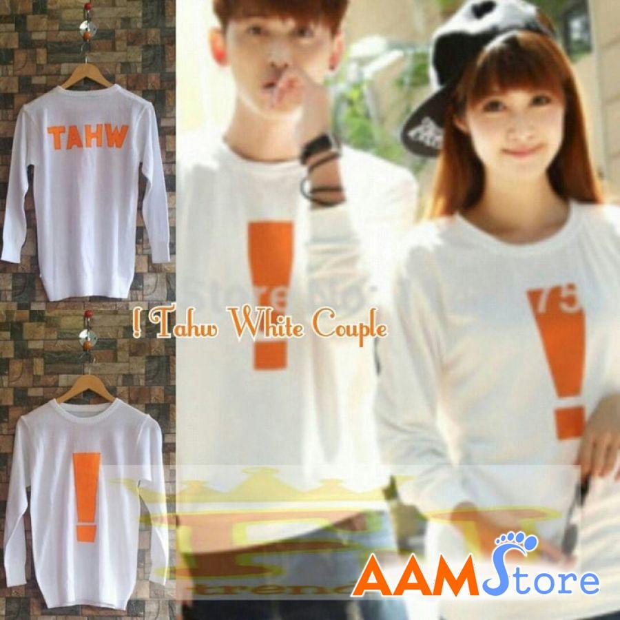 CP BIG SQUARE WHITE Baju Kemeja Couple Pasangan Terbaru Pria Wanita Kotak-Kotak Grosir Unik Terlaris