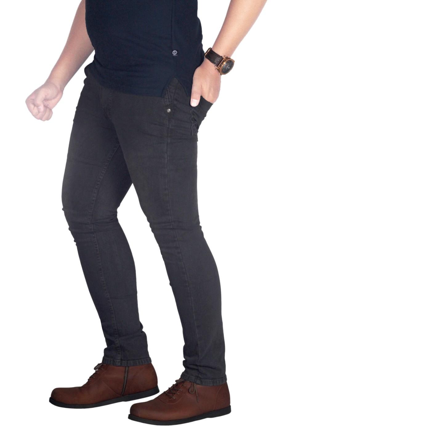Dgm_Fashion1 Celana Jeans Denim Abu-Abu Skinny/Celana Jeans Hitam polos Panjang /Celana lepis/Celana Jeans Skinny Pria/Celana Panjang/ Celana Pria/Celana Casual/celana denim/celana jeans hitam/jeans polos /CELANA JEANS PENSIL AA 5611 Abu