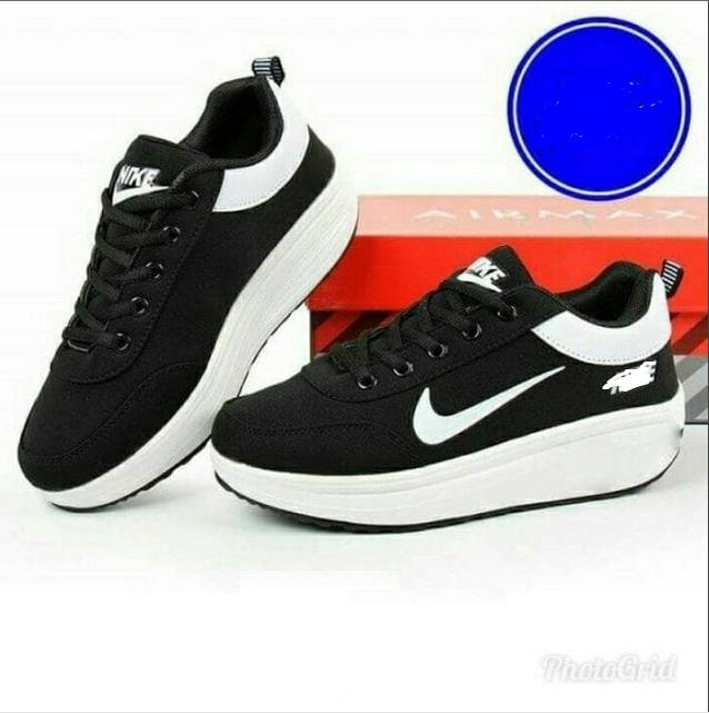 SEPATU WANITA KETS Sneakers MERAH SNEAKERS Hitam Flat Putih SEPATU CASUAL SEPATU SPORT MURAH