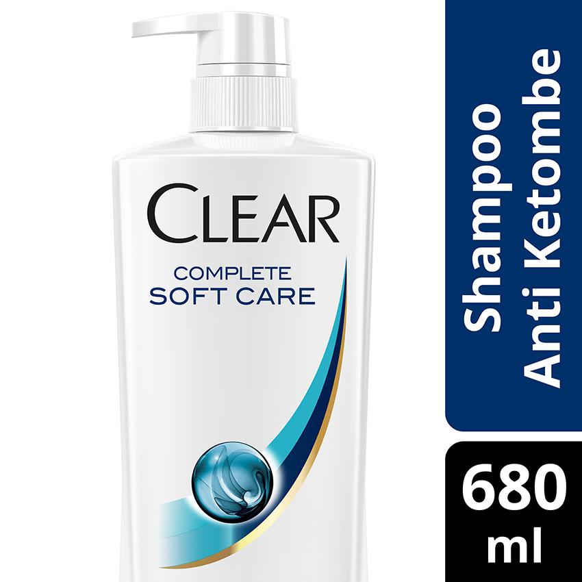Clear Shampoo Anti Ketombe Complete Soft Care 680Ml