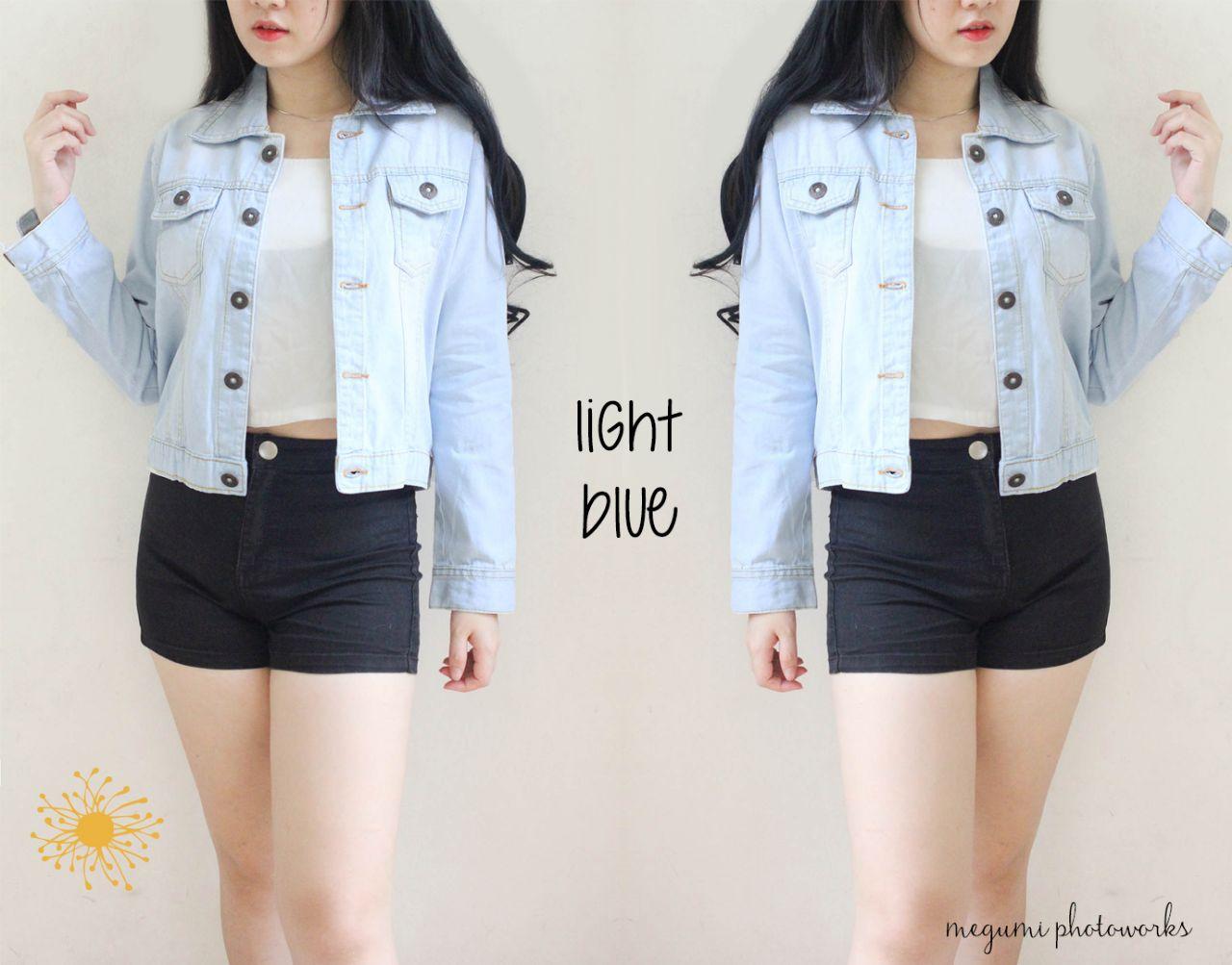 M Fashion - jaket wanita jeans livi