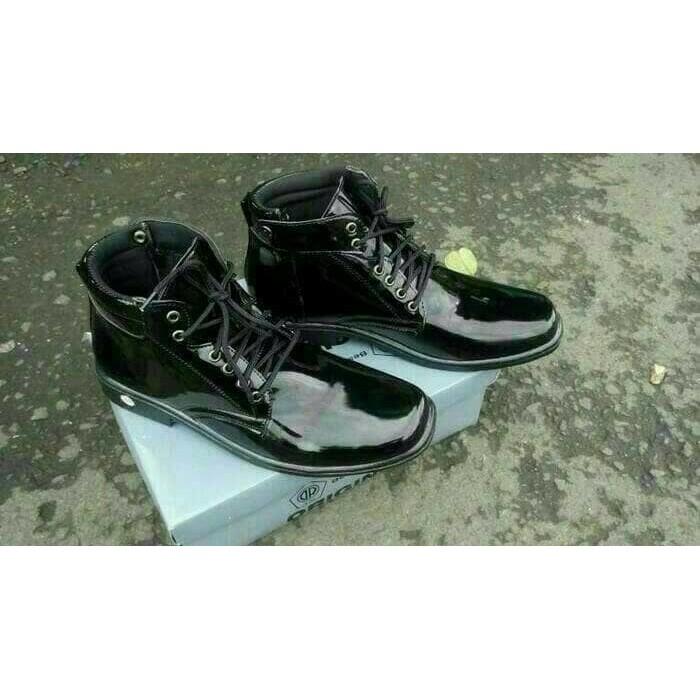 Promo Termurah Sepatu PDH Mengkilap Termurah Di Online Satpam Polisi TNI Security Gratis Ongkir