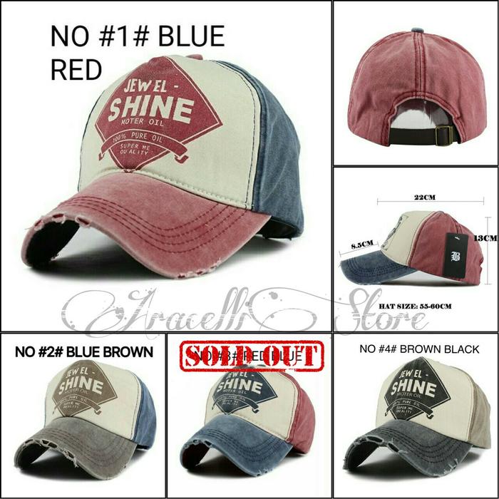 Topi Cewek Cowok Import Murah / Baseball Caps Tumblr / Topi Denim Terlaris di Lazada