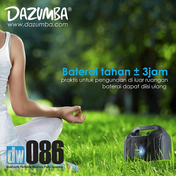 ... Speaker Dazumba Aktif Portable DW 086 Bluetooth Subwoofer BASS Karoke - 4 ...