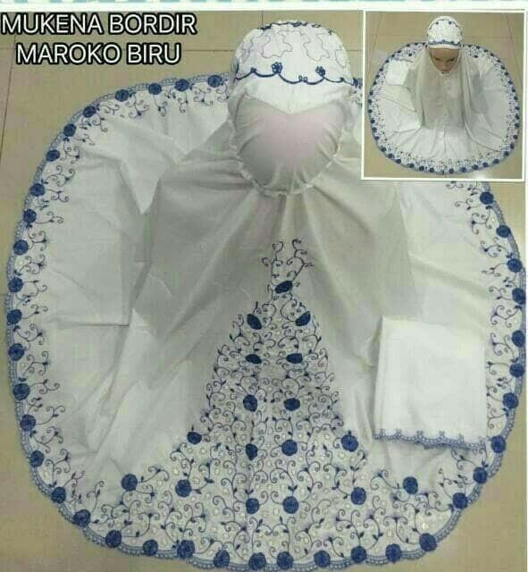 Mukena Cantik Punggung Maroko Yoyo