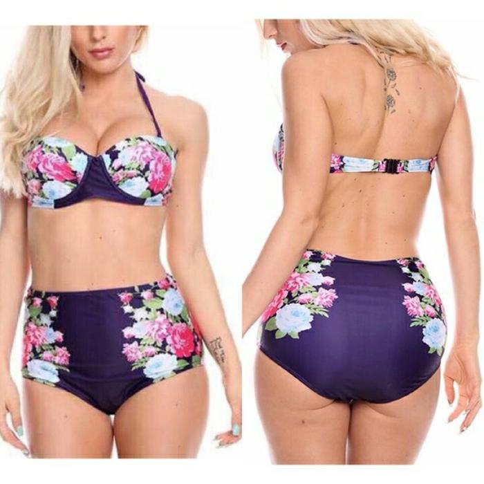 Bikini Set Baju Renang Wanita Bra Boxer Celana Dalam
