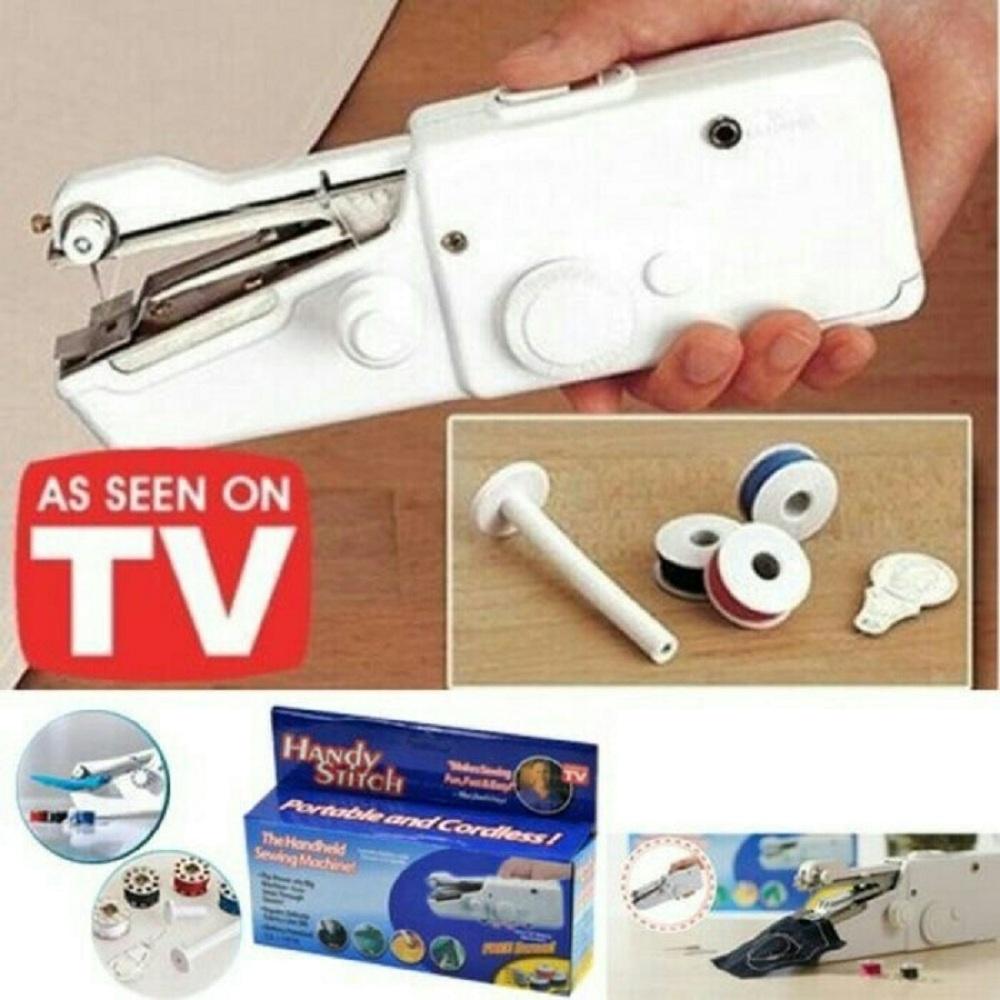 mesin jahit mini portable/ handy stitch