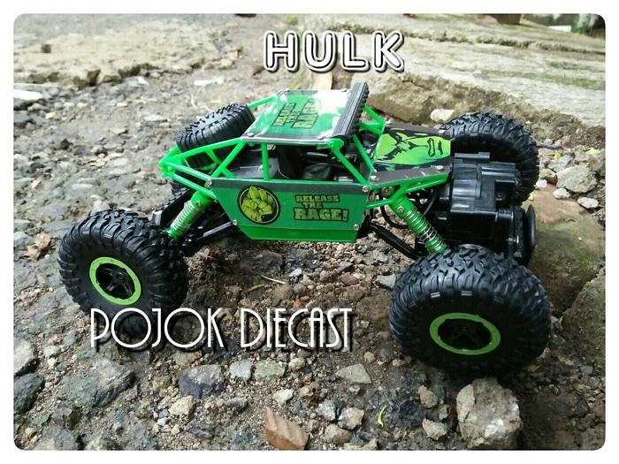 RKJ Mainan Anak RC Mobil Remot Hero Car Crawler 1:18 Offroad 2.4Ghz 4WD + FREE PACKING KERTAS KADO