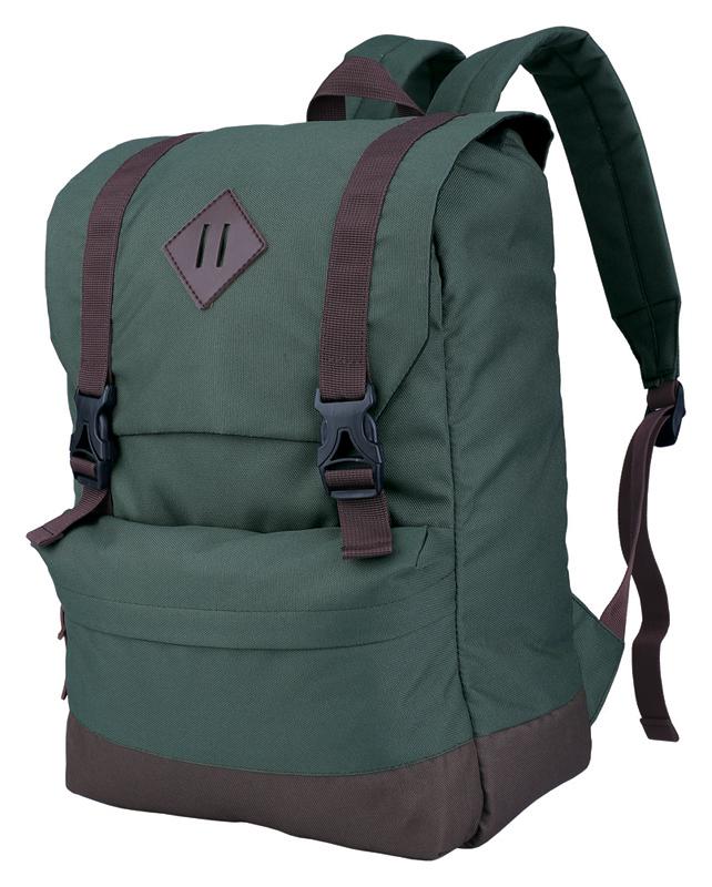Raindoz Tas Ransel Pria - bahan dinier - 28x12x36 Murah & berkualitas (hijau)
