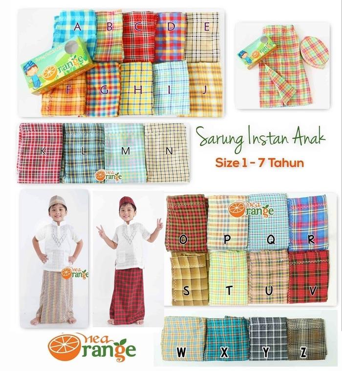 Jual PAKET SARUNG INSTAN+PECI+BAJU KOKO MERK ORANGE
