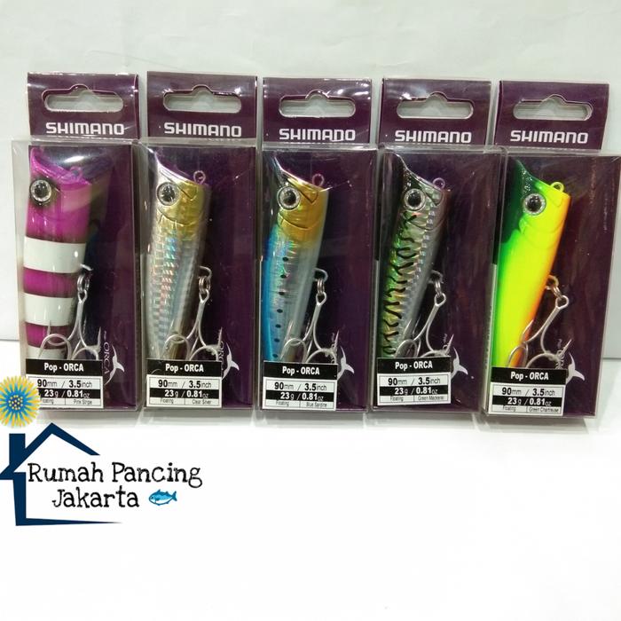 BEST SELLER!!! Lure Shimano Pop Orca Umpan Pancing - AphWGo