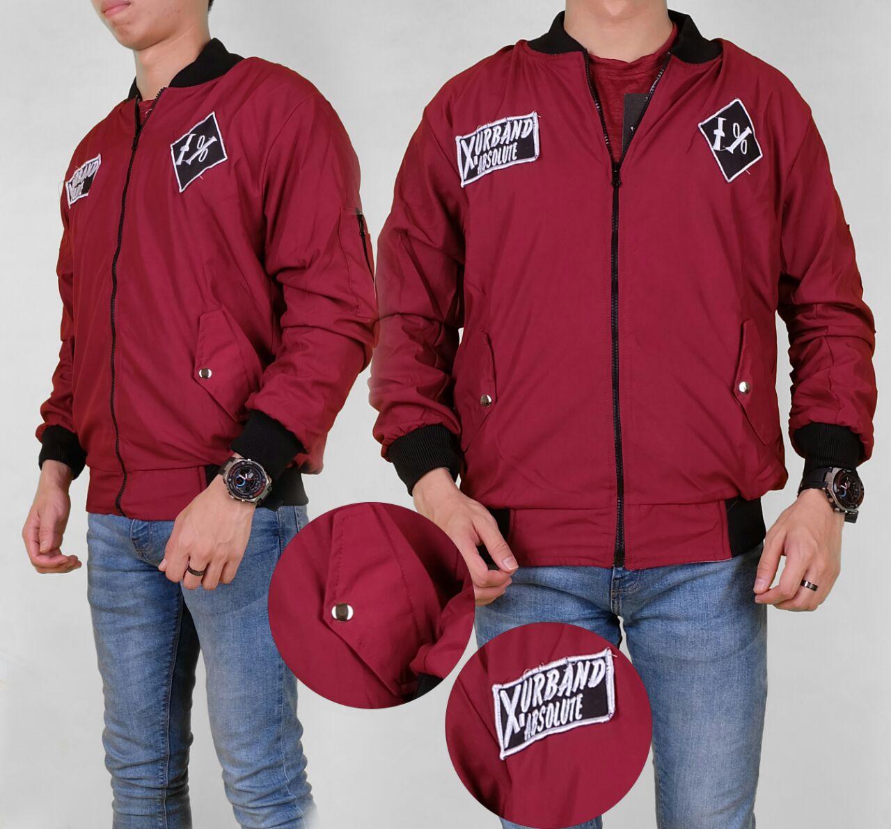MJ jaket Bomber Bordir Premium - Taslan ZN