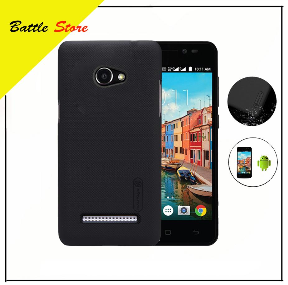 Nillkin Smartfren Andromax A Case Frosted Shield Hard Back Cover for Smartfren Andromax A - Hitam