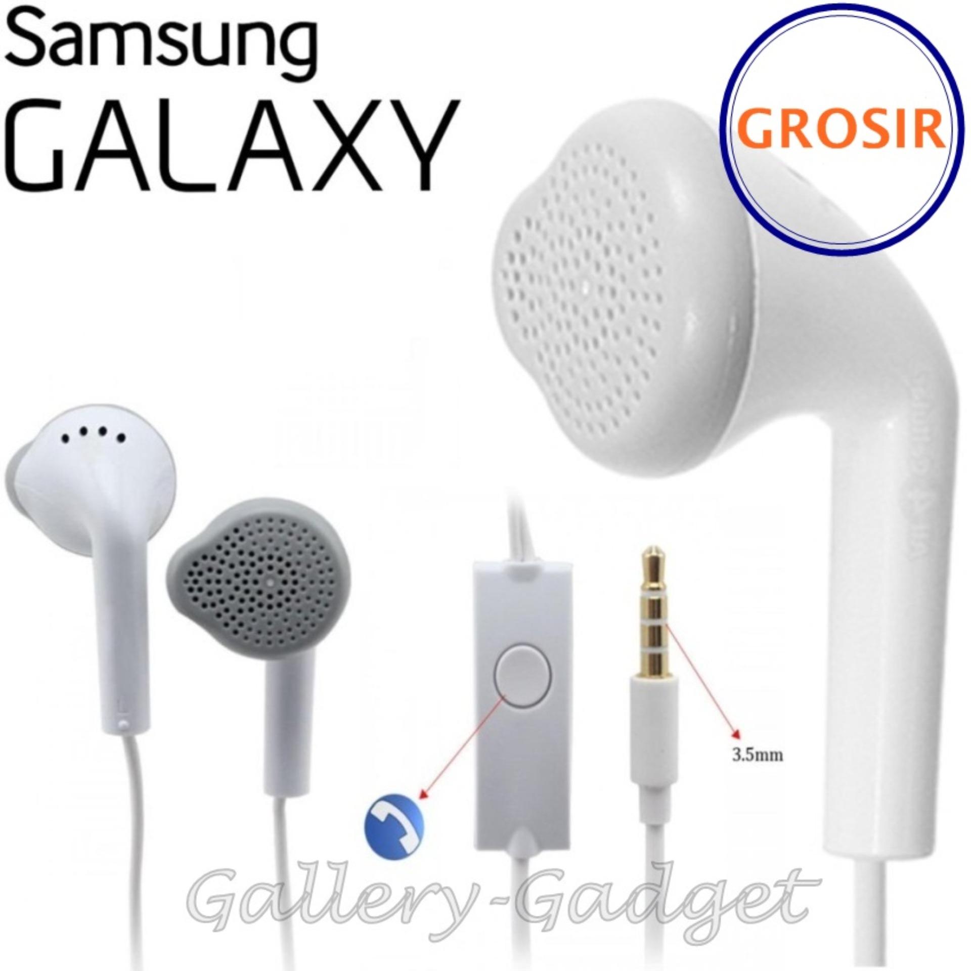 Samsung Handsfree / Headphones / Earphone / Haedset Galaxy Young Gallery Gadget - Putih