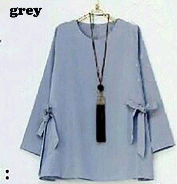 GAMIS MUSLIMAH(PUSAT GROSIR)TERMURAH!!! BLOUSE RINDA twiscone veloz