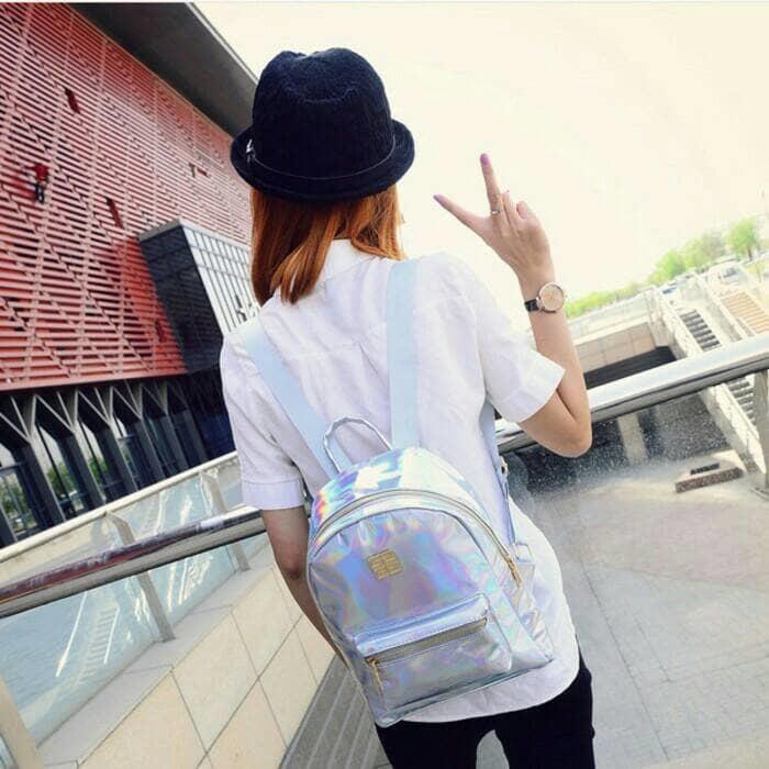 Holo bag / holo backpack / tas hologram / hologram bag - QHXCfj