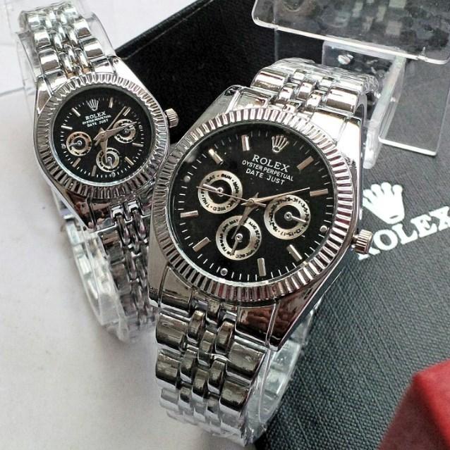 Jam Tangan Couple Rolex PUTIH
