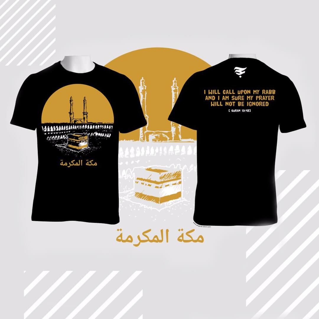 Kaos Distro Islami Baju Dakwah Alhajj Merch Mekah AM003