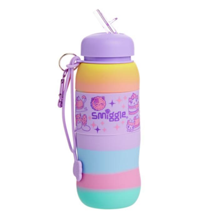 SMIGGLE SAYS SILICONE ROLL BOTTLE - BOTOL MINUM SMIGGLE