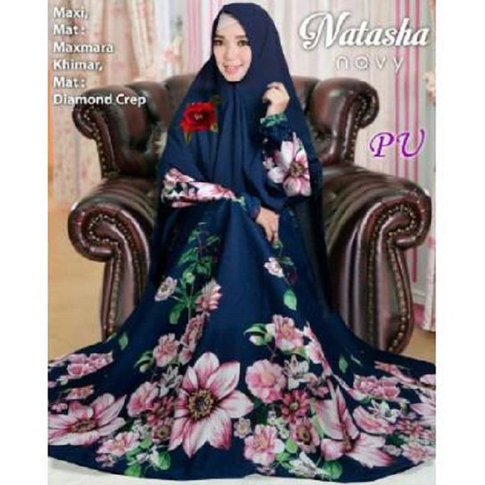 TOKO KIRANA SURABAYA BAJU MUSLIM GAMIS NATASHA SYARI ORI PU