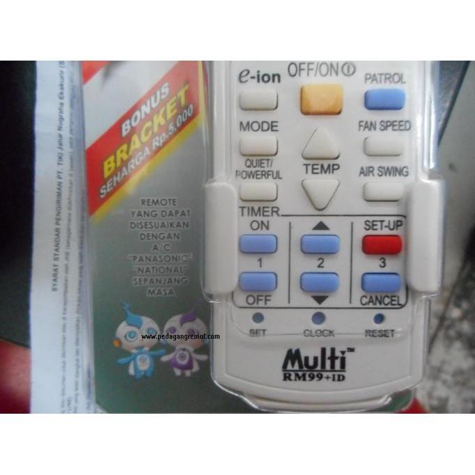 GRATIS ! Remot/Remote AC Joker Multi/Universal Panasonic Dan National