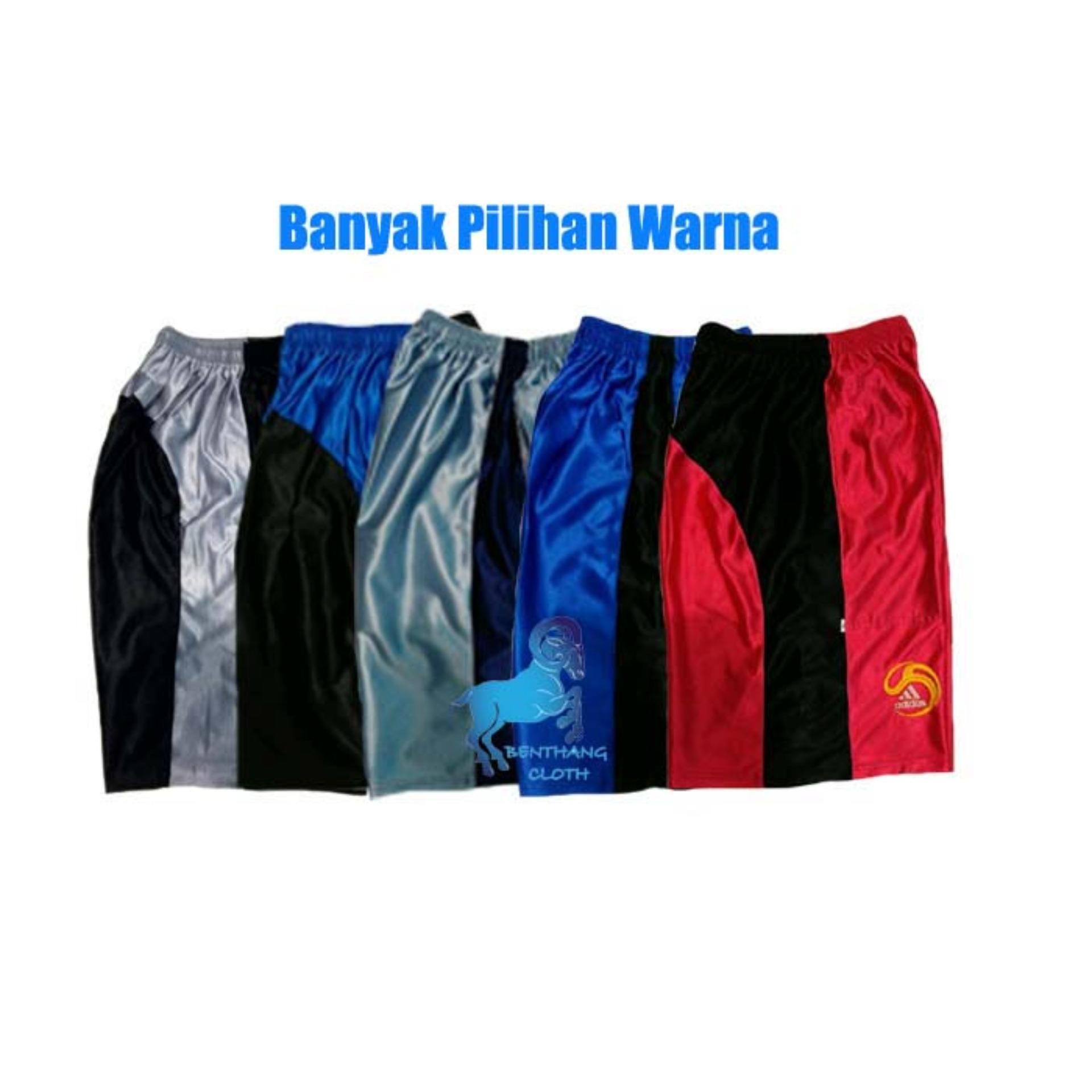 Paket 3pcs - Celana Pendek Kolor Olahraga Celana Santai Boxer Paragon - Size L