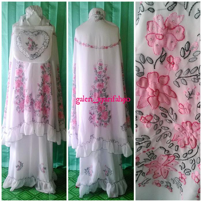 mukena sulam bayang