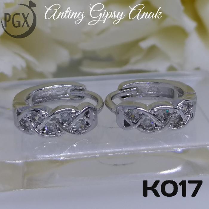 K017 Anting Gipsy Anak Xuping - Perhiasan Lapis Emas 18K