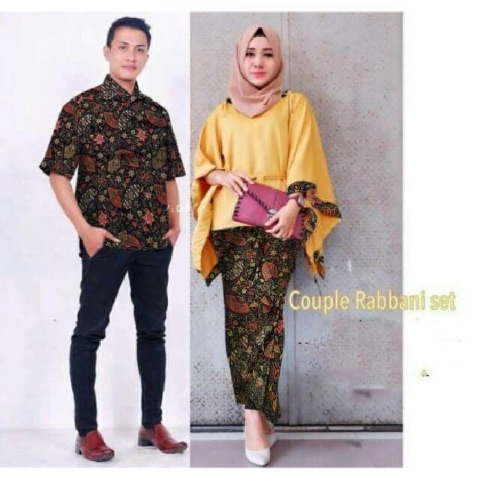 Promo Sale OD- COUPLE RABANI BATIK YELLOW Termurah