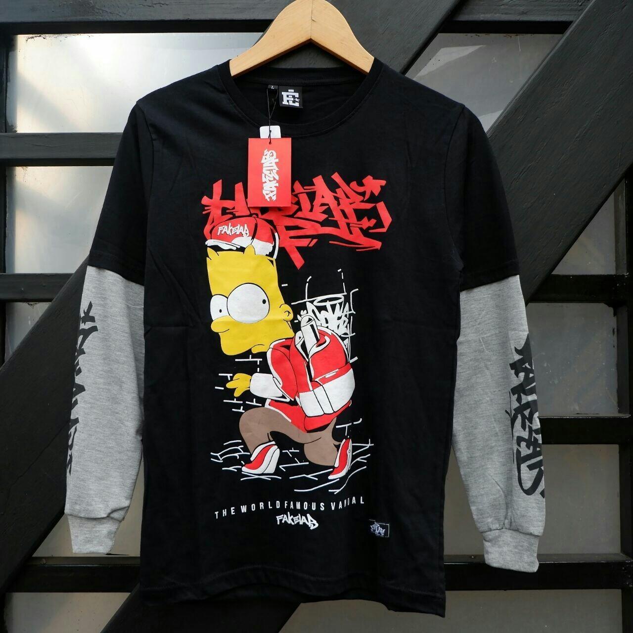 Kaos Distro Long Sleeve Keren Fakelab