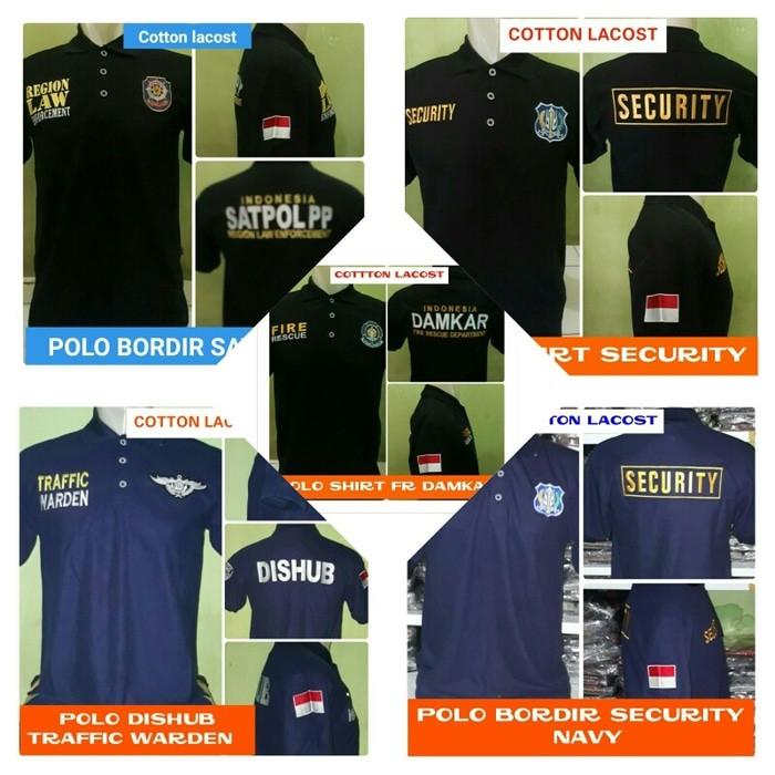 KAOS POLO SHIRT SECURITY /KAOS DISHUB/ KAOS SATPOL PP/KAOS DAMKAR -