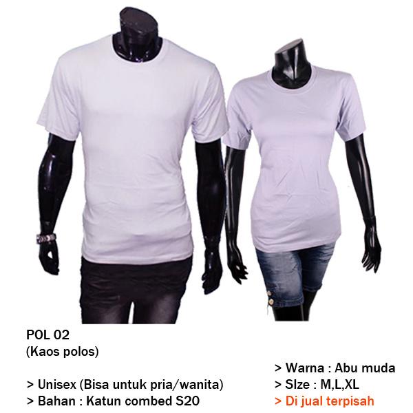 Kaos Couple Polos Murah Surabaya POL 02 Kaos Couple Polos Murah Surabaya POL 02