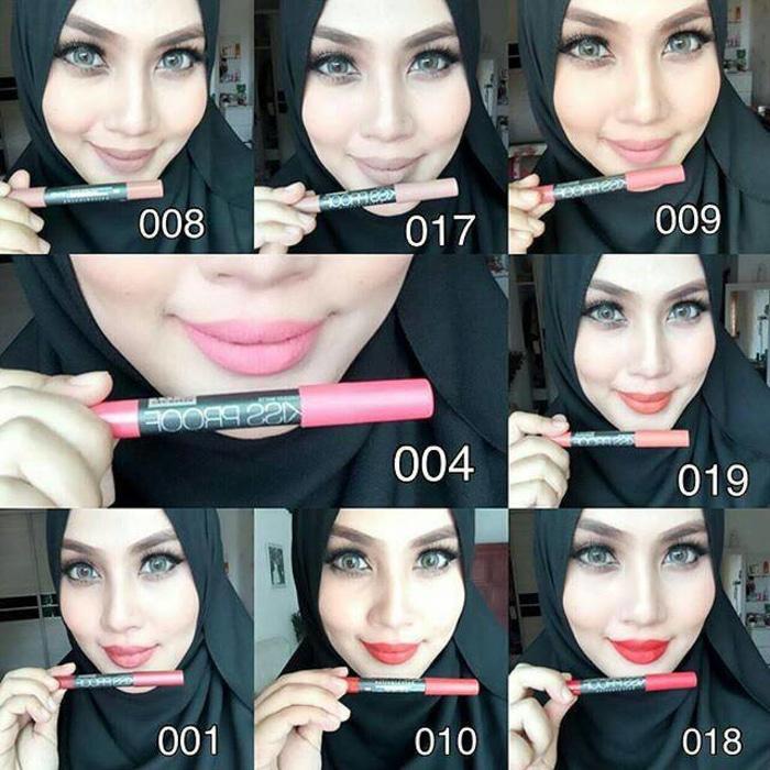 PER 5 - KISS PROOF / Kissproof Menow/Me Now/MN Creamy Lipstick - MATTE