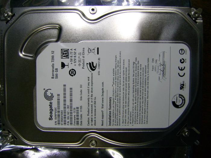 ORIGINAL - Harddisk Internal Seagate 500GB SATA