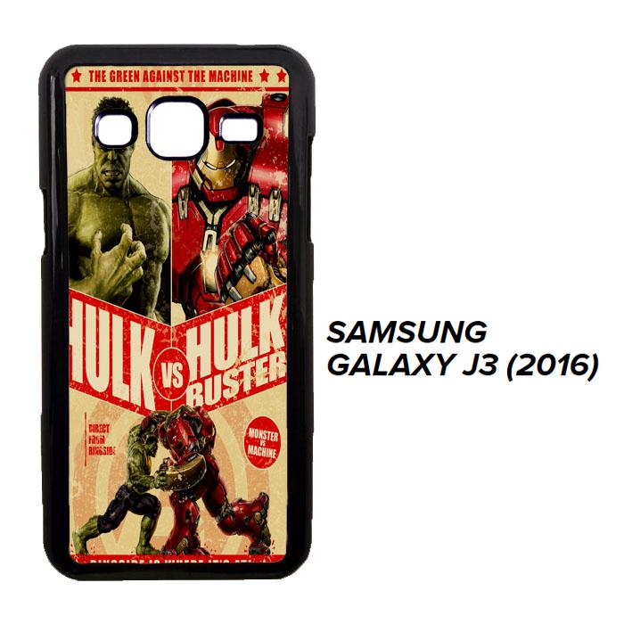 hulk vs hulkbuster poster Z0741 Casing Samsung Galaxy J3 2016 Custom C