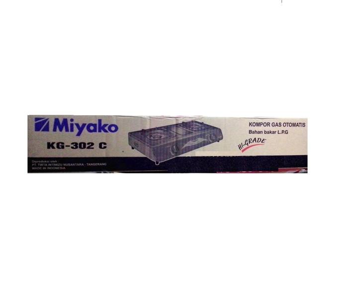 PROMO MIYAKO Kompor Gas 2 Tungku KG-302C TERLARIS