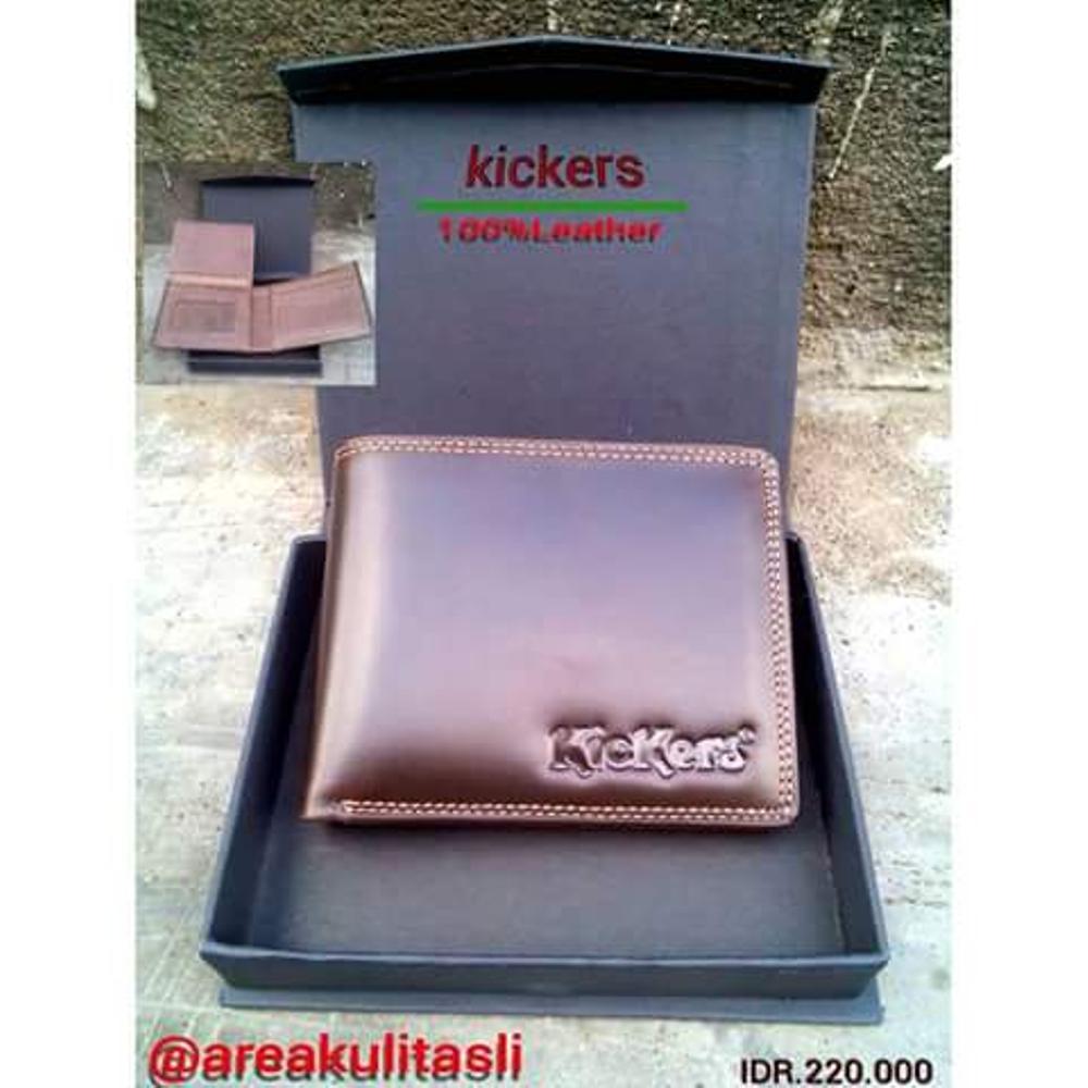 Dompet Full Kulit Asli Kickers KK65K Berkualitas Durable. Dompet Fashion Pria Kulit Asli Berkualitas Sturdy. Dompet Uang Banyak Slot Kulit Asli
