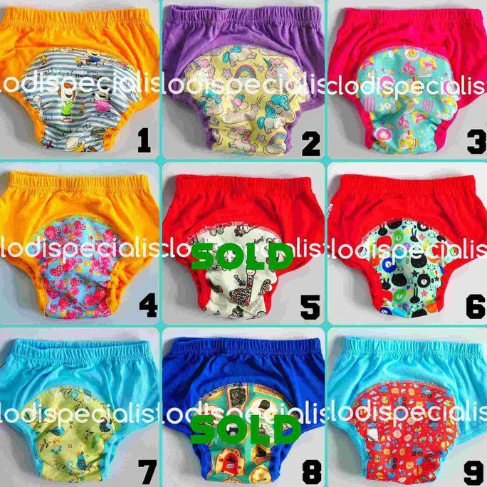PROMO SALE - KLODIZ XXL 17-20KG TRAINING PANTS/ CELANA DALAM LATIHAN PIPIS ANAK F001