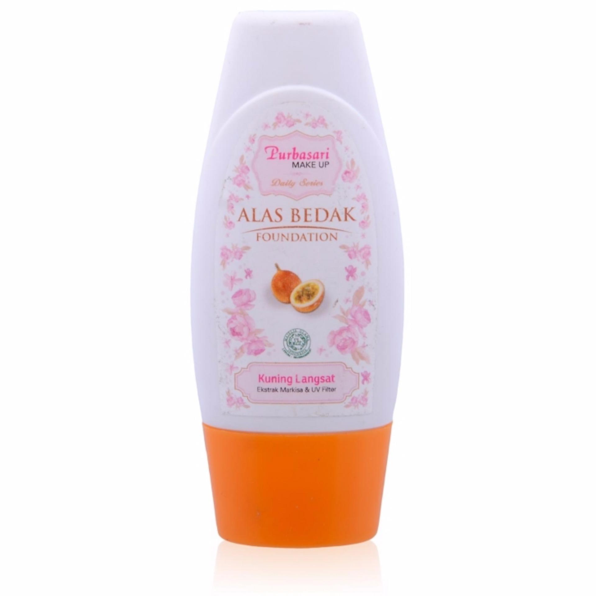 Purbasari Daily Series Alas Bedak Foundation - 03 Kuning Langsat