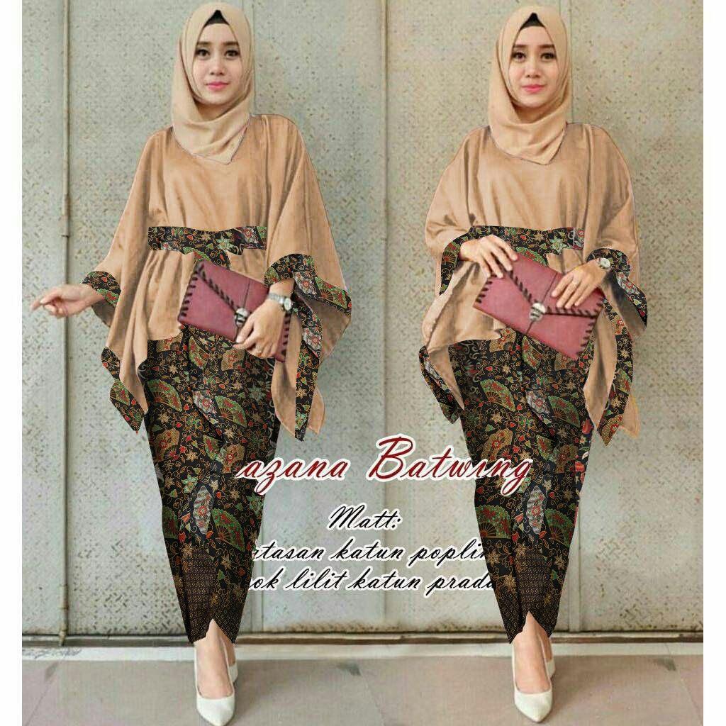 Jakarta Couple - Stelan Hasana /Baju Gamis Muslim/ Gamis Mutiara / Gamis Murah / Atasan Muslim Wanita / Pakaian Baju Muslim