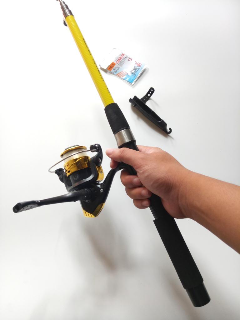 Pancing Set Siap Pakai 150cm Lengkap