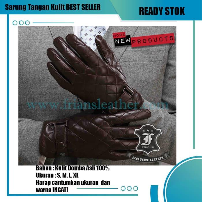 NEW Sarung Tangan Kulit / Sarung Tangan Motor Matic Yamaha Soul Terbaru TERLARIS