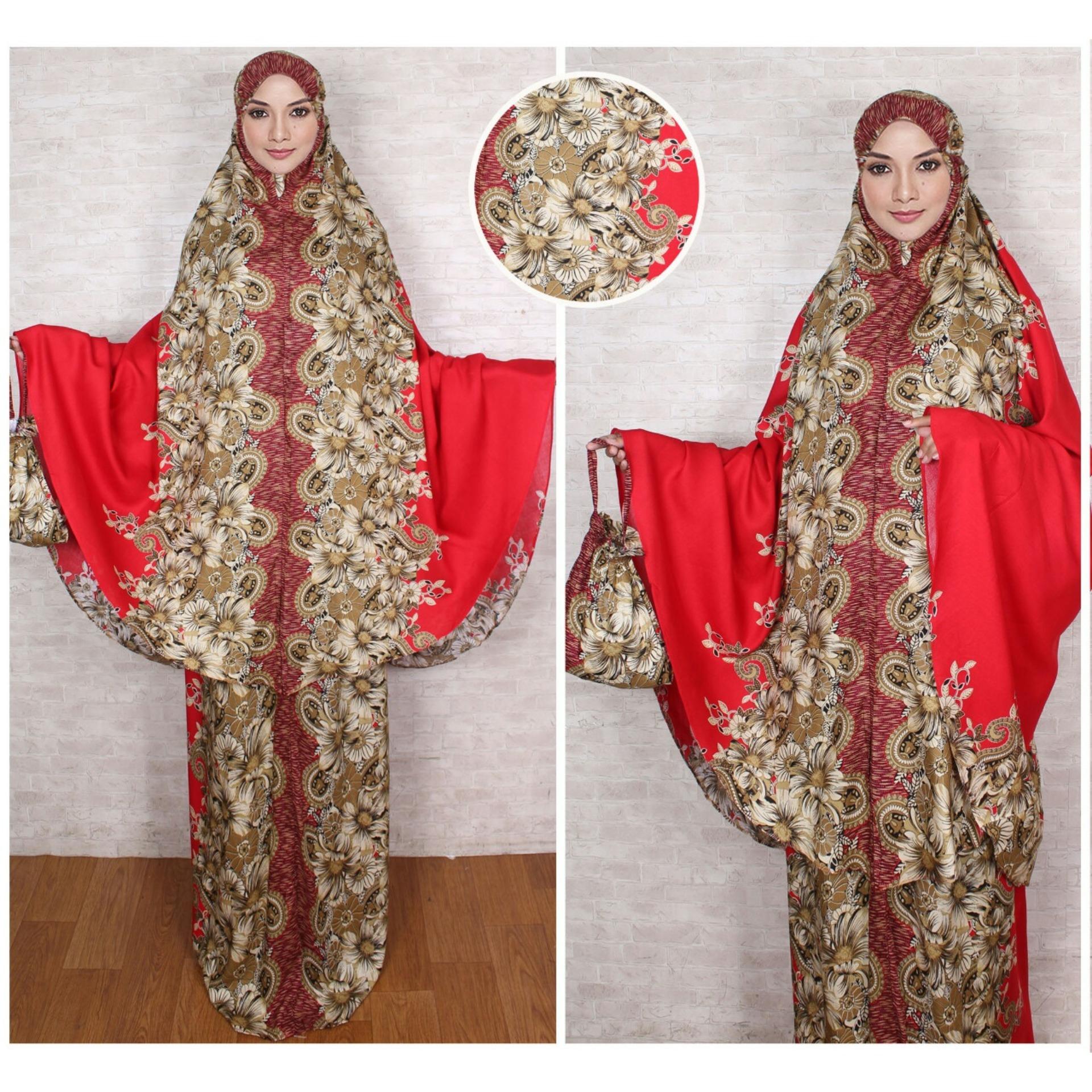febryant shop - Pakaian Muslimah Mukena Wanita Fashionable - Mukena Batik Solo