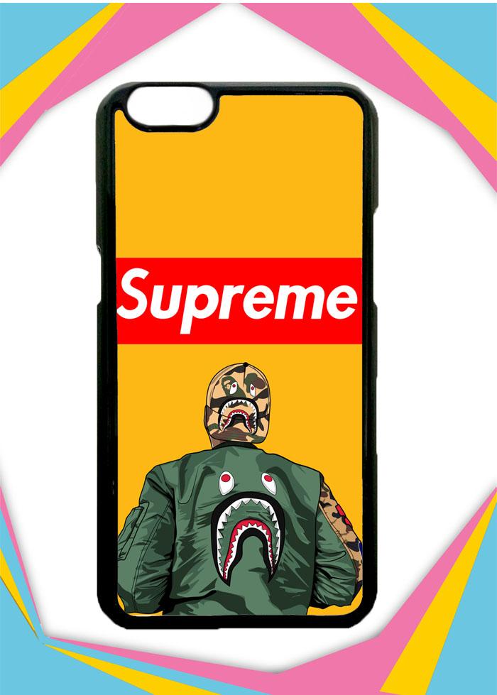 Casing Hardcase Custom OPPO A57 bape supreme Jacket Z4904 Case Cover
