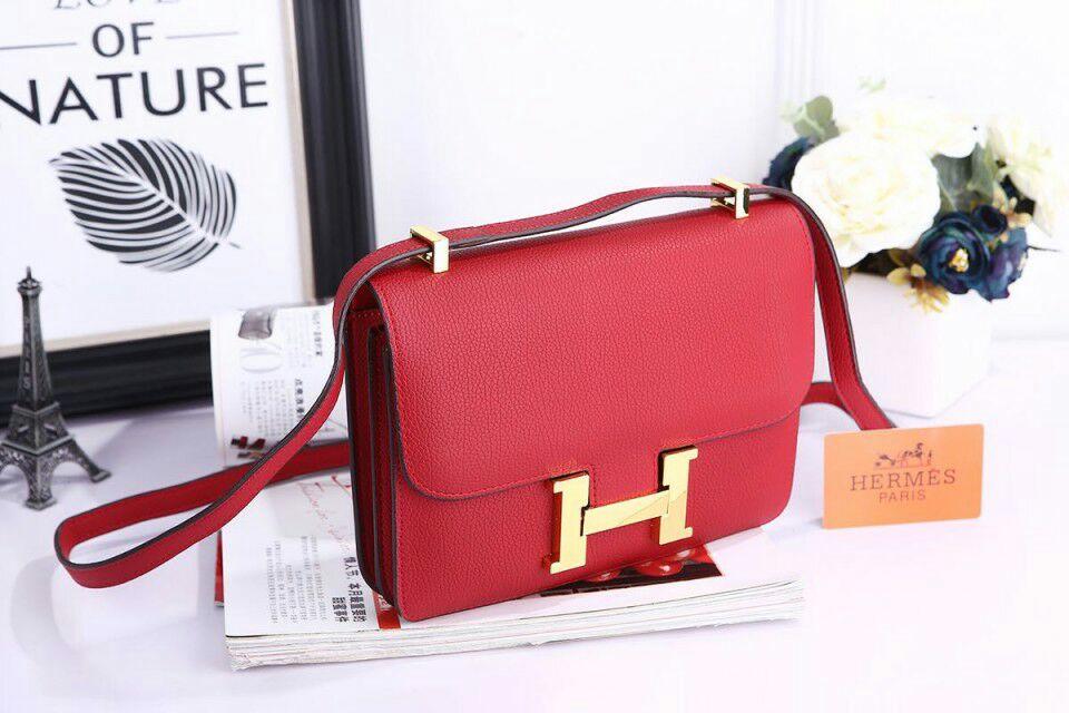 Tas Hermes Constance Togo Leather Bag S8001 Semi Premium
