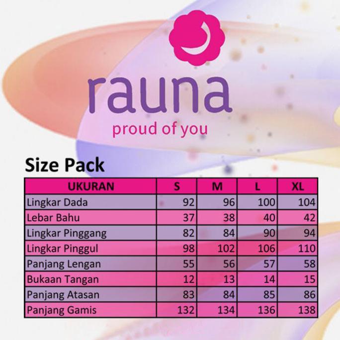 GAMIS RAUNA SET JILBAB RK-027 STANDAR FXNAJ12