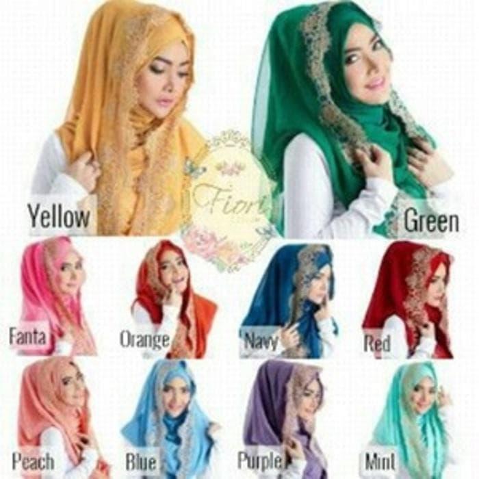 Jilbab Deeja Kd / Hoodie Deeja Kd / Fiori Deeja Kd