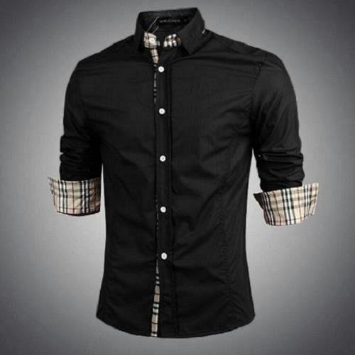 Popuri Fashion Kemeja Pria Franklyn - Lengan Panjang Katun Stretch Kombi Baju Cowok Formal Kem Casual Murah Atasan Laki Terbaru Kemej Lakilaki Kekinian Cowo Laki-laki Kemejs Baju Pria Kemeja Cowok Baju Pria Hem Fit XL Kecil Lelaki